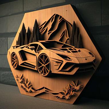 3D model Driveclub Lamborghini Expansion Pack game (STL)